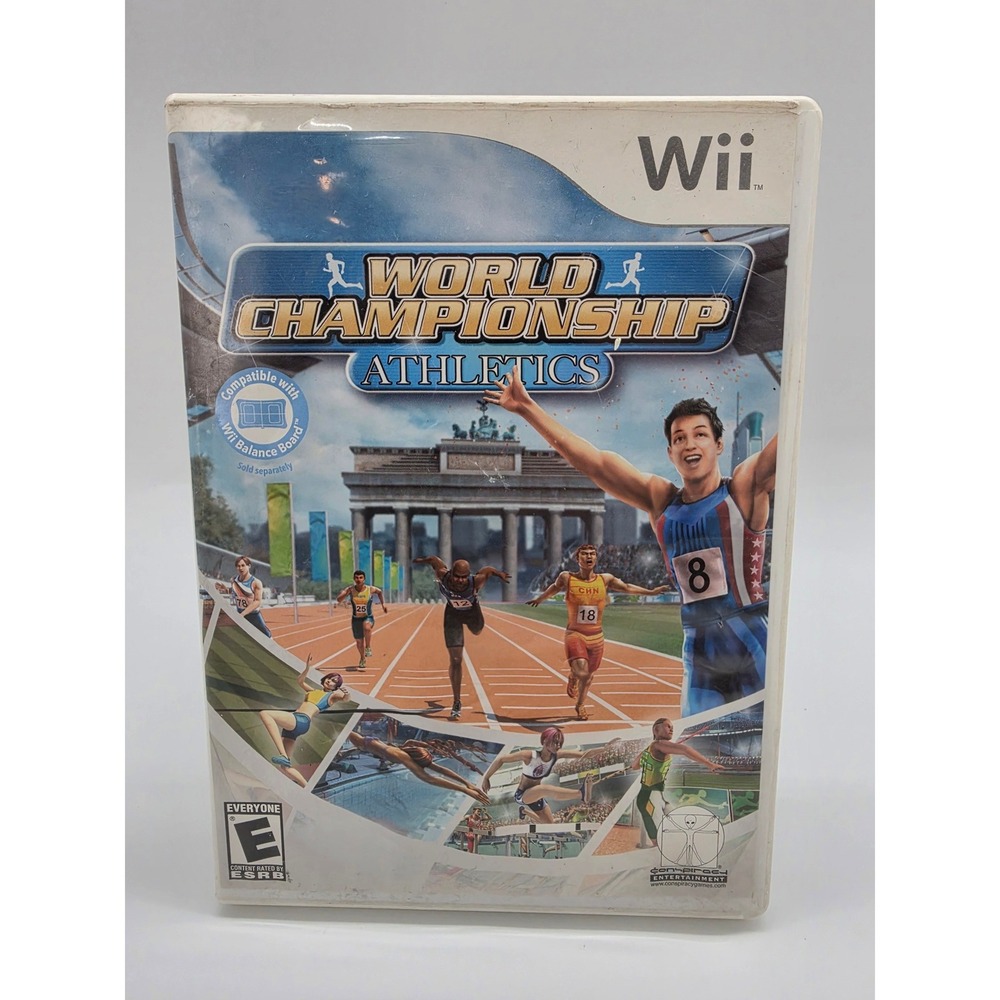 World Championship Athletics Nintendo Wii Sports Game Balance Board Compatible